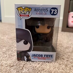 New in box, Assassin's Creed Syndicate Jacob Frye Pop Vinyl Figure, never opened